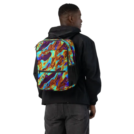 Liquid Supernova on a Utility Backpack
