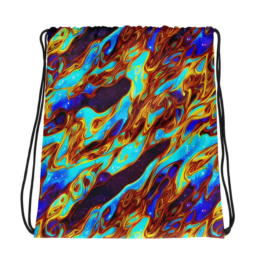 Liquid Supernova on Drawstring Bag — Photo