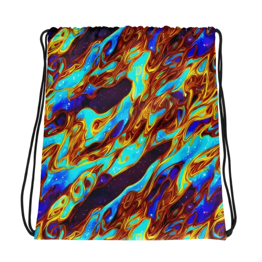 Liquid Supernova on a Drawstring Bag
