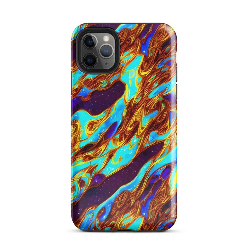 Liquid Supernova on Tough Case for iPhone® — Front