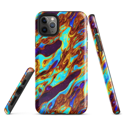 Liquid Supernova on a Tough Case for iPhone®