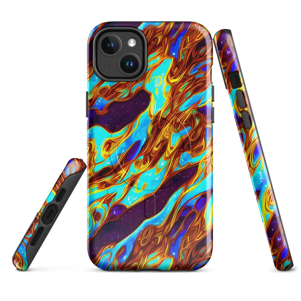 Liquid Supernova on MagSafe Tough Case for iPhone® — Front