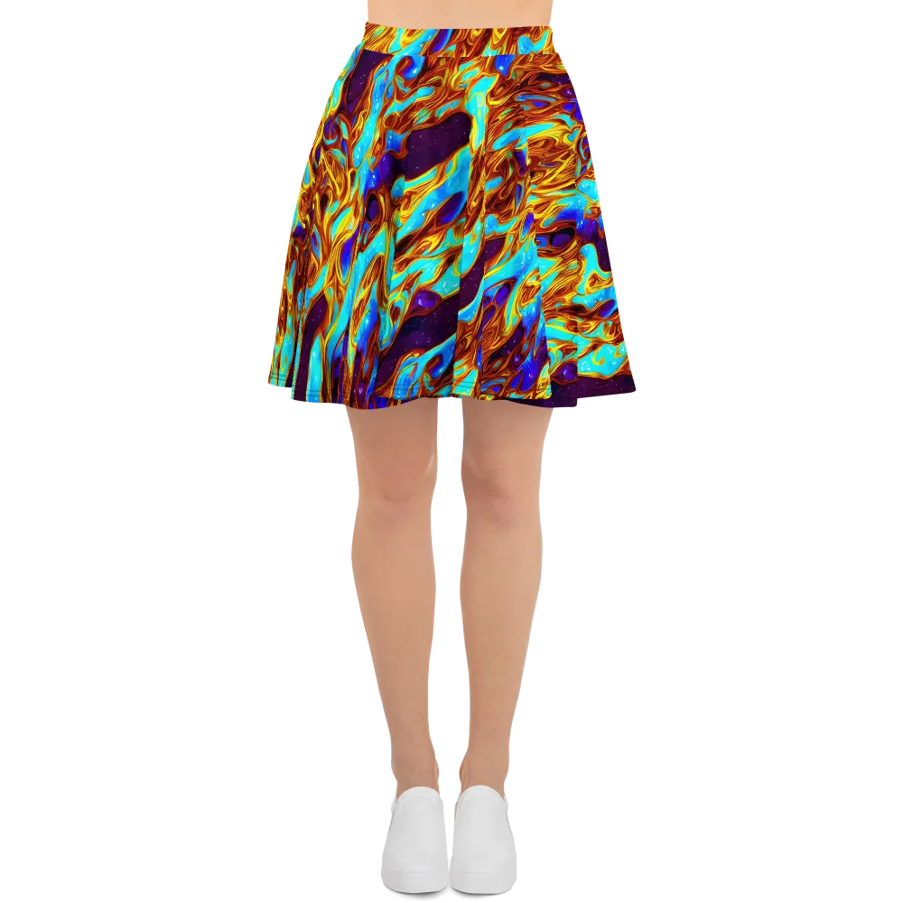Liquid Supernova on Skater Skirt — Front