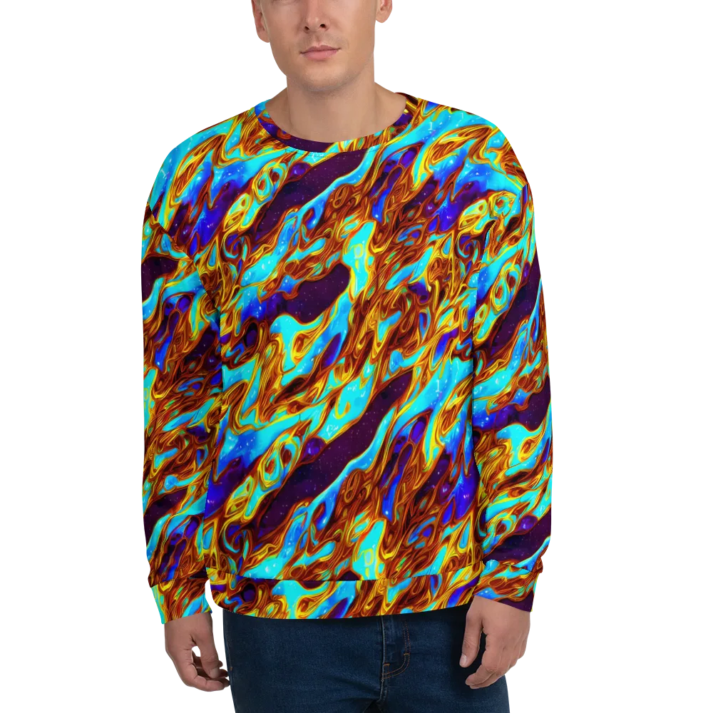 Liquid Supernova on Sweatshirt — Front