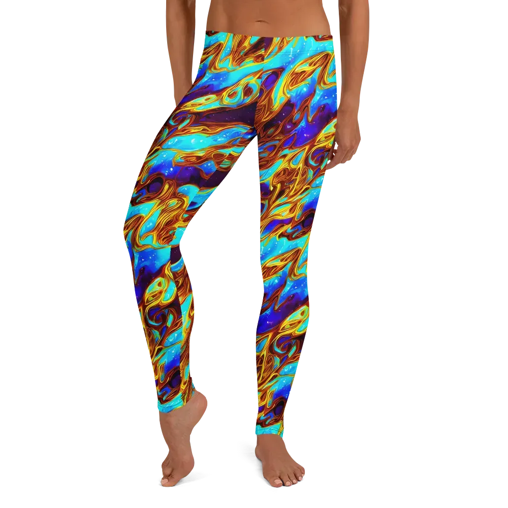 Liquid Supernova on Leggings — Front