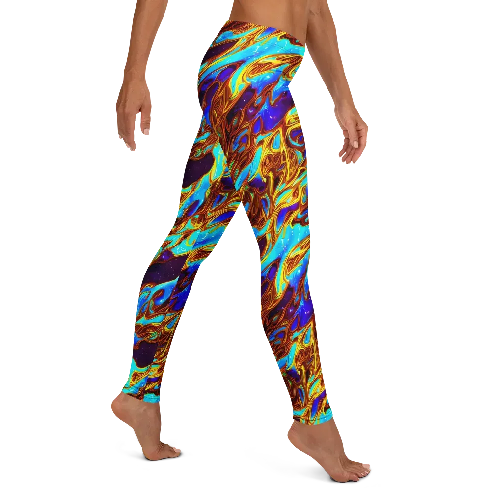 Liquid Supernova on Leggings — Right