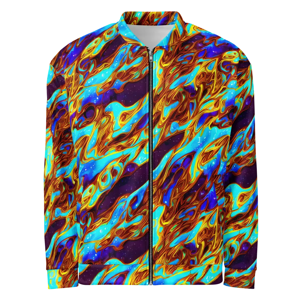 Liquid Supernova on Bomber Jacket — Front