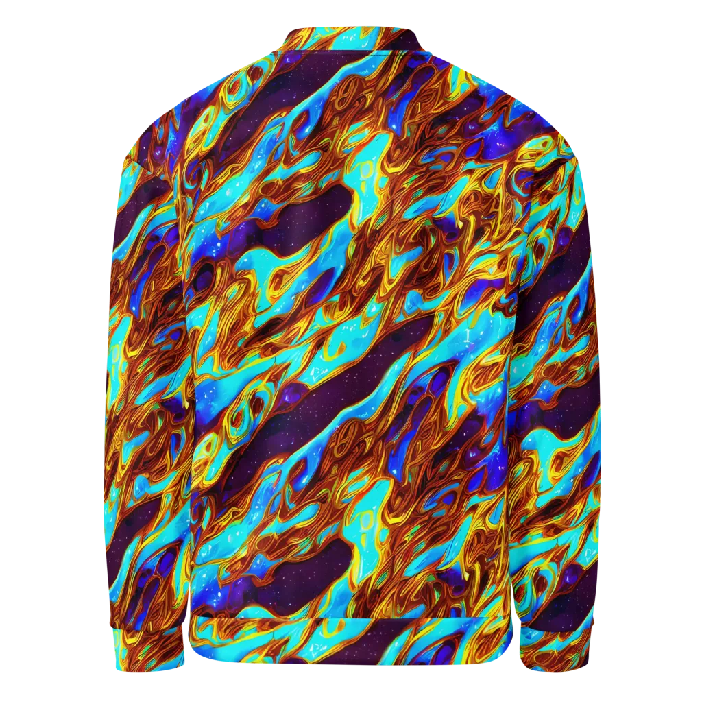 Liquid Supernova on Bomber Jacket — Back