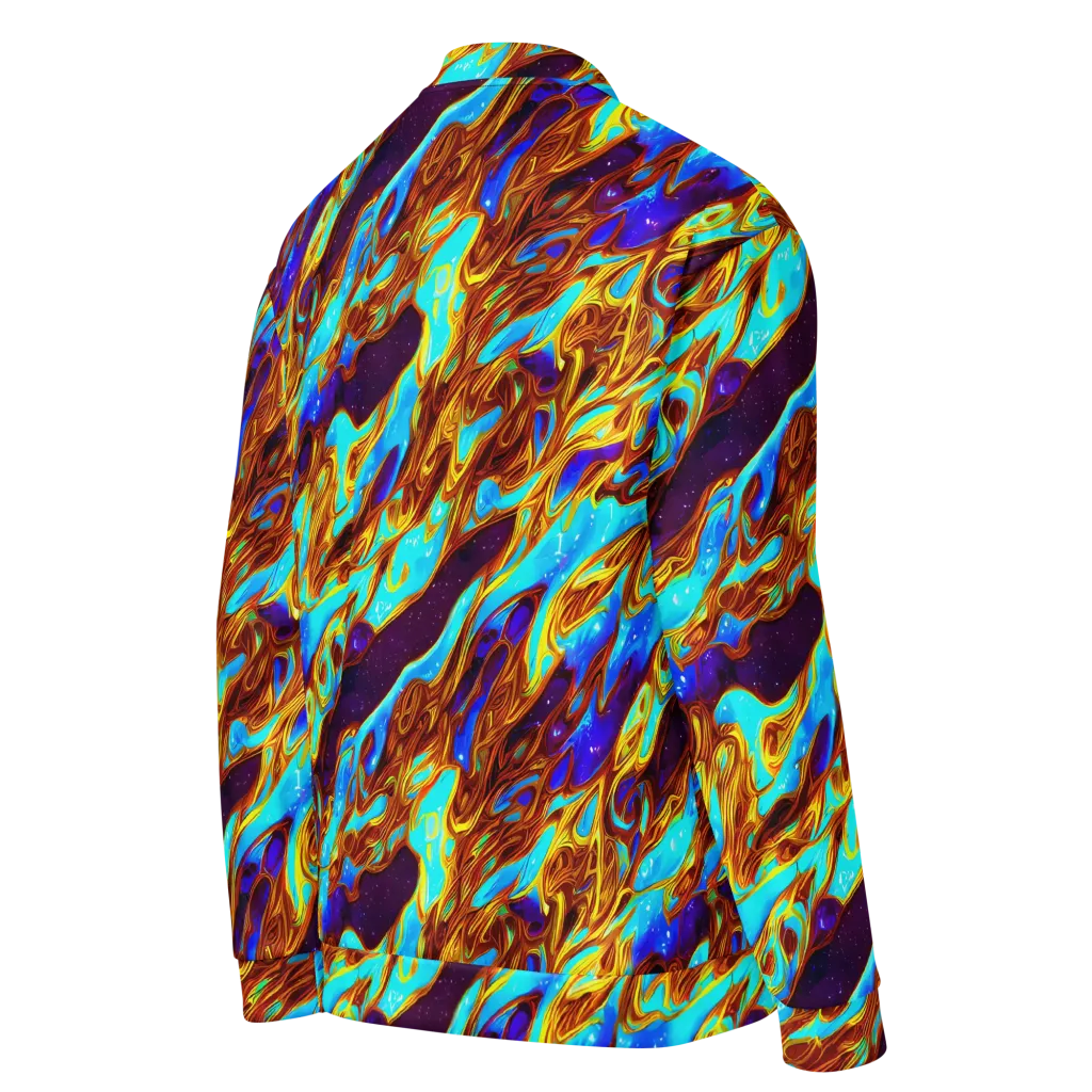 Liquid Supernova on Bomber Jacket — Right Back