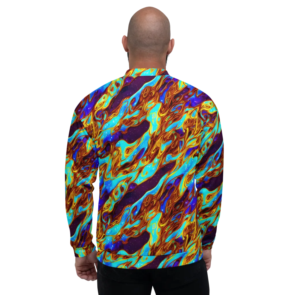 Liquid Supernova on Bomber Jacket — Back