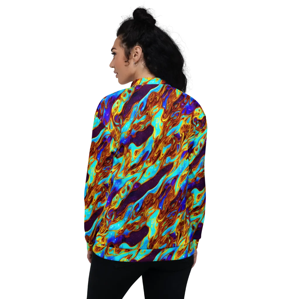 Liquid Supernova on Bomber Jacket — Back