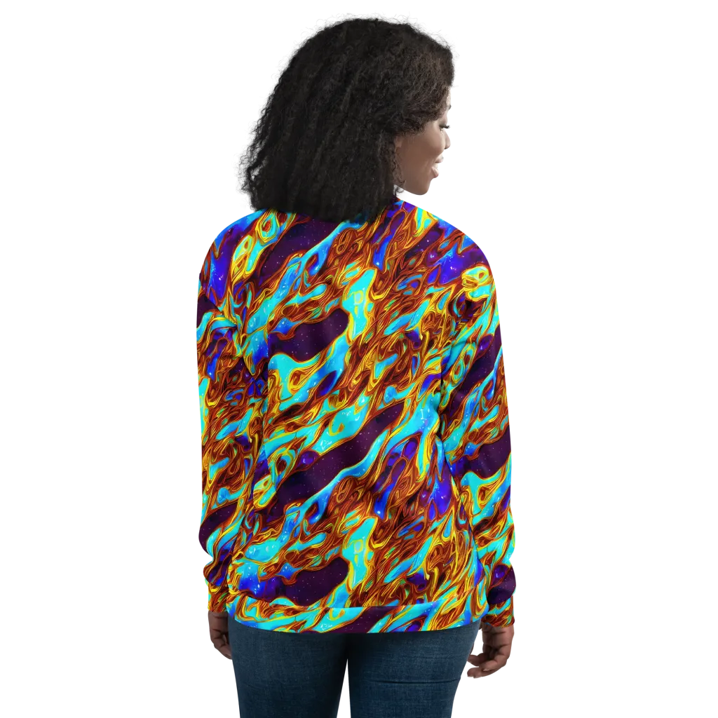 Liquid Supernova on Bomber Jacket — Back
