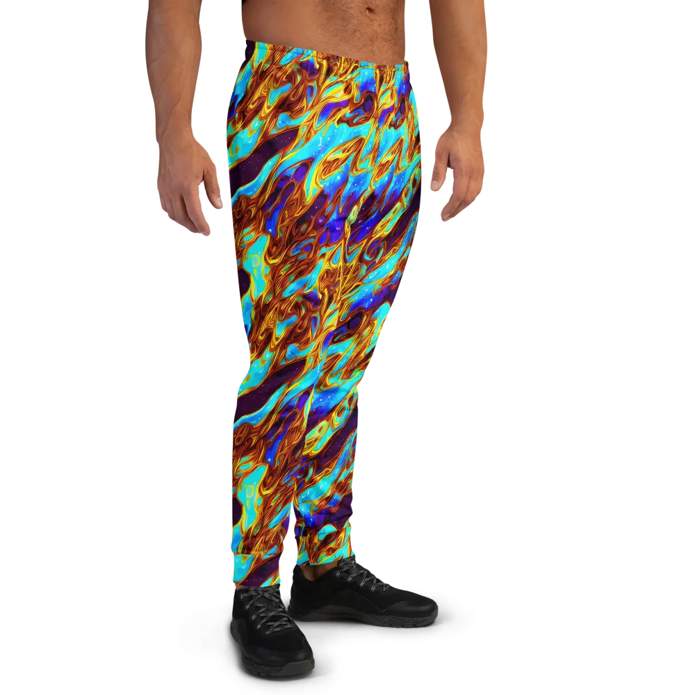 Liquid Supernova on Men's Joggers — Right