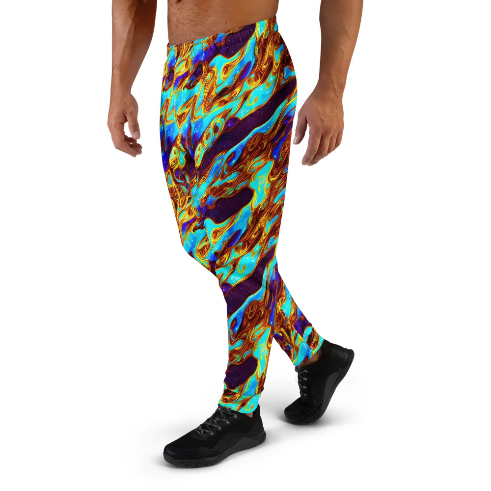 Liquid Supernova on Men's Joggers — Left