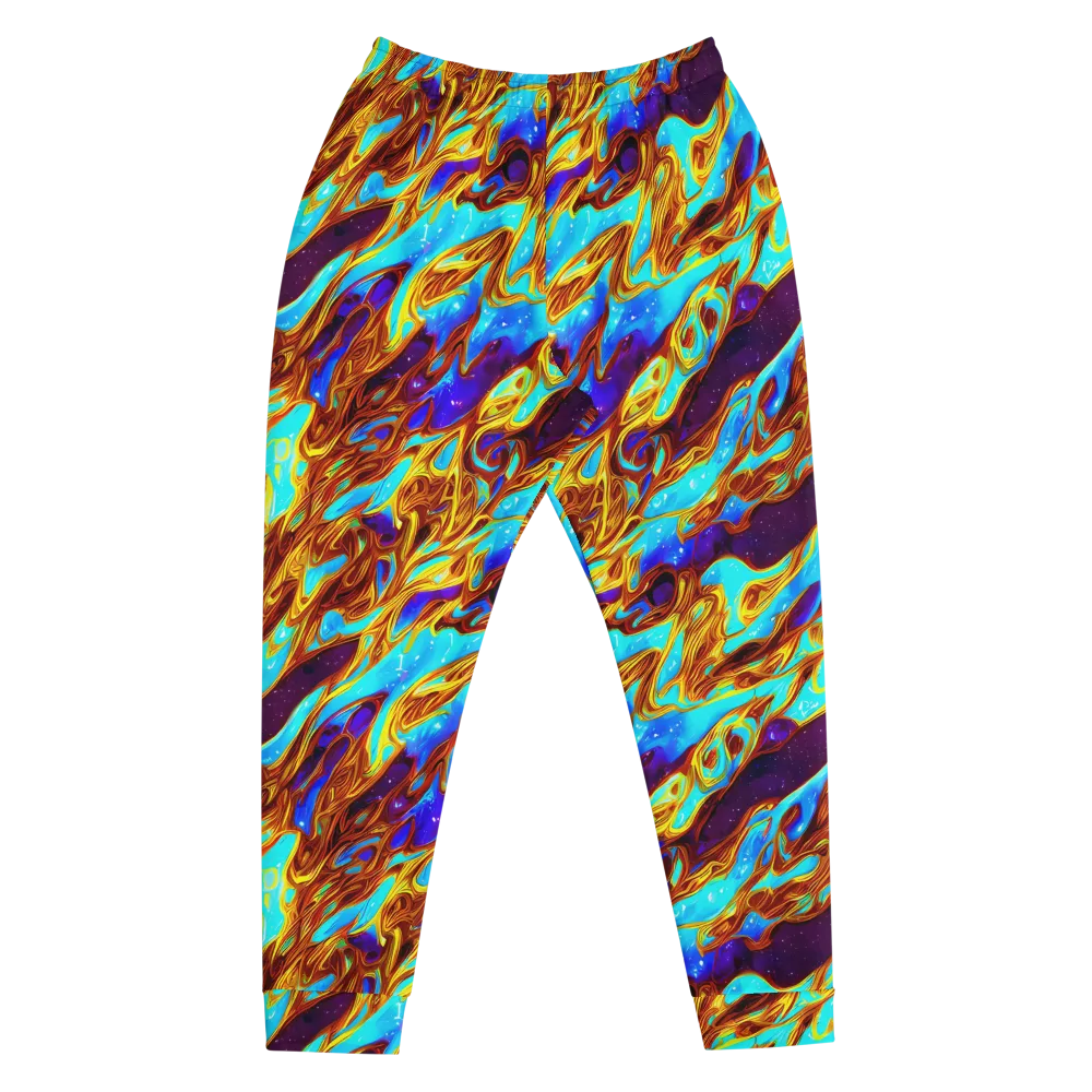 Liquid Supernova on Men's Joggers — Front