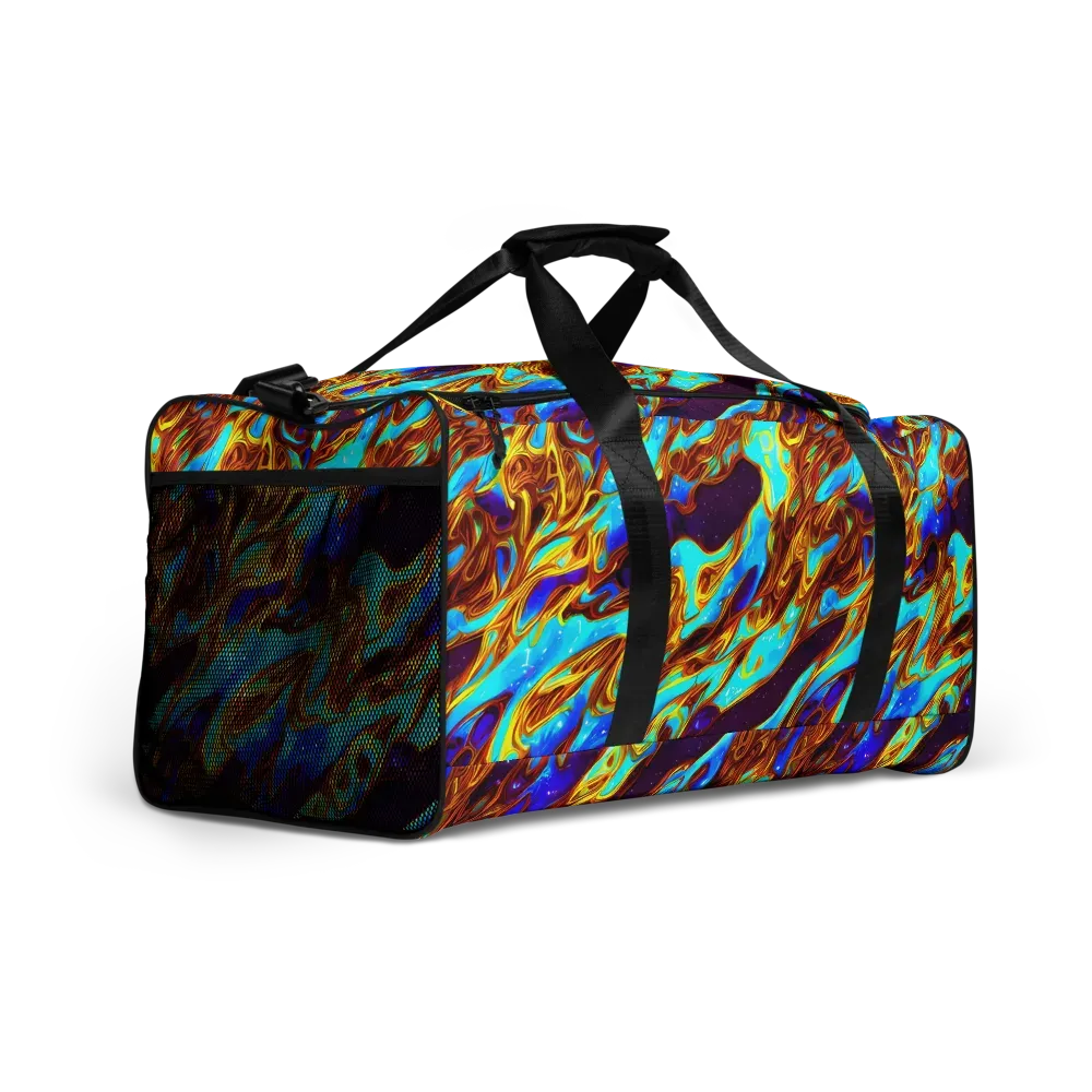 Liquid Supernova on Duffle Bag — Right Front