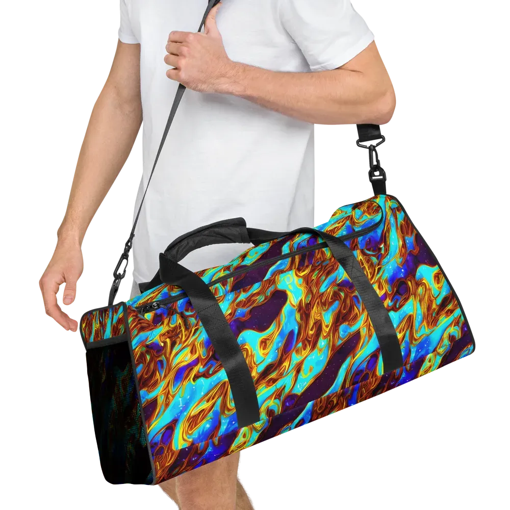 Liquid Supernova on Duffle Bag — Right Front
