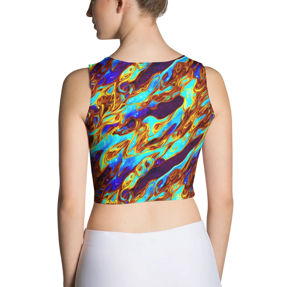 Liquid Supernova on Crop Top — Back