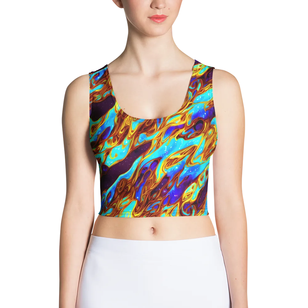 Liquid Supernova on Crop Top — Front