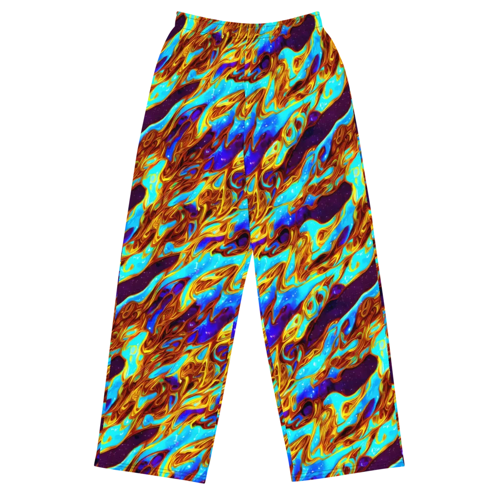 Liquid Supernova on Wide-Leg Pants — Front