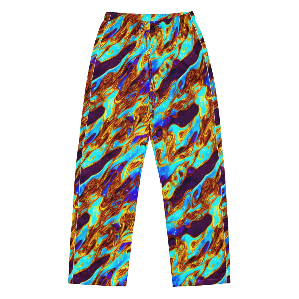 Liquid Supernova on Women's Pajama Pants — Front