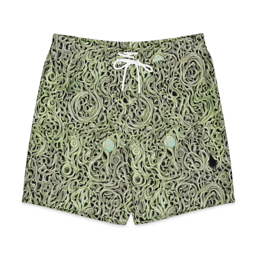 Sage Vortex on Men's Board Shorts — Front