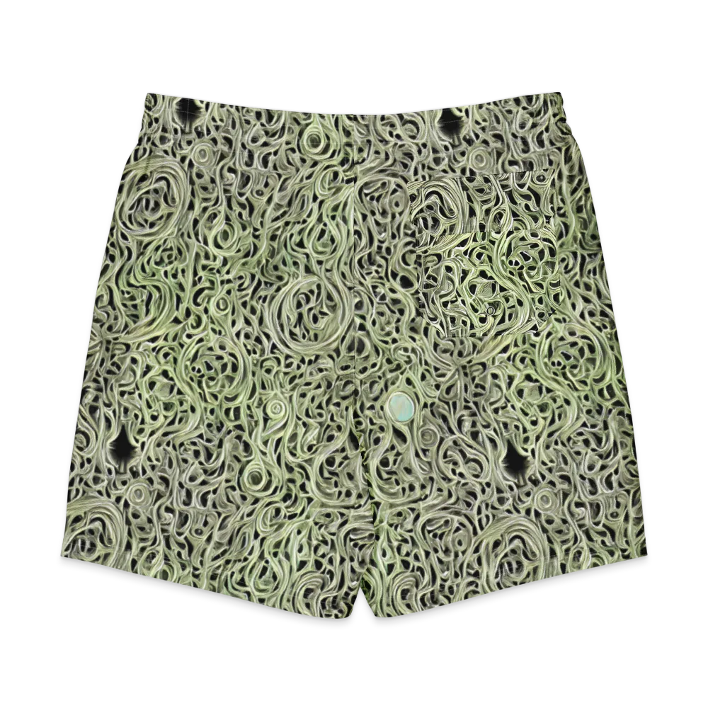 Sage Vortex on Men's Board Shorts — Back
