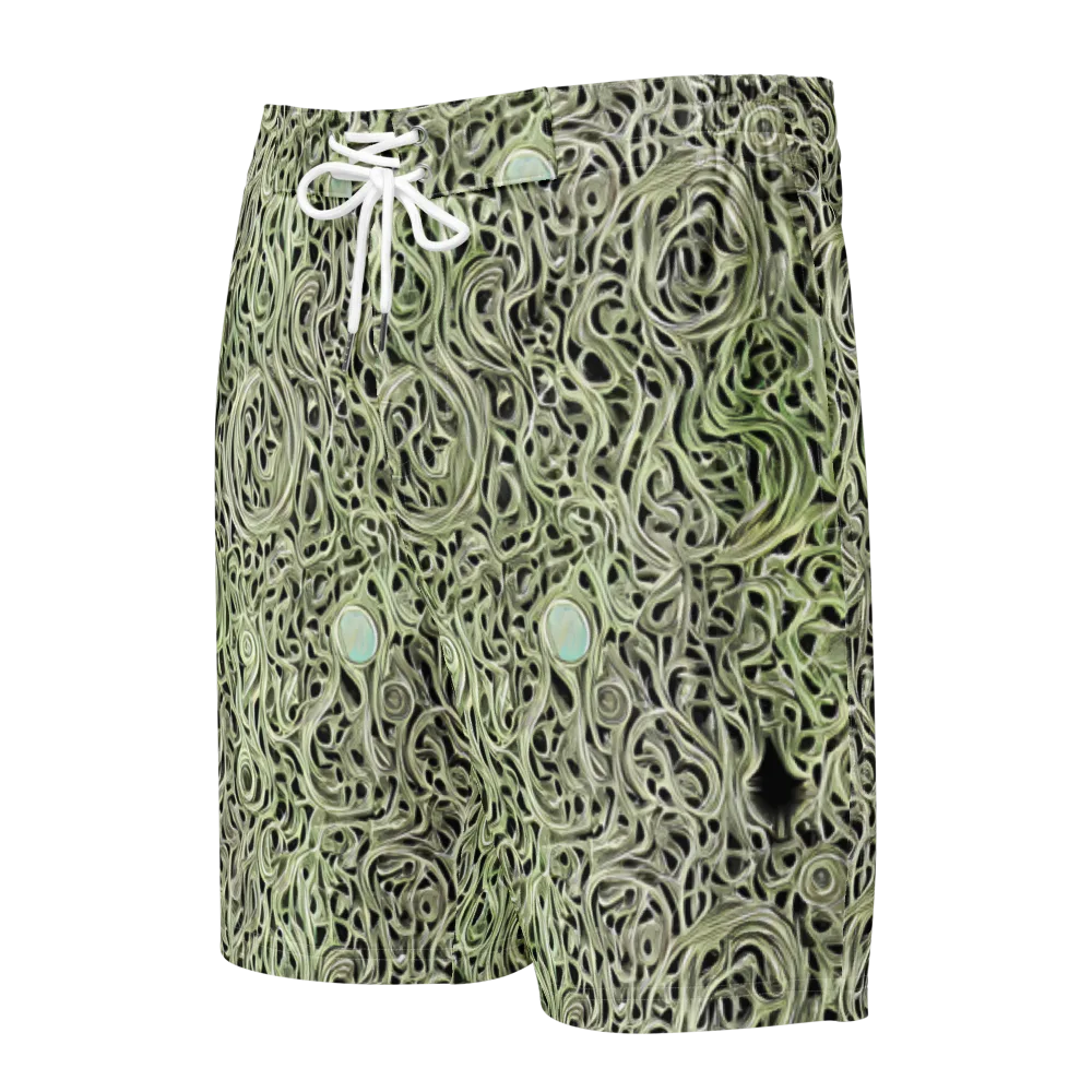 Sage Vortex on Men's Board Shorts — Front