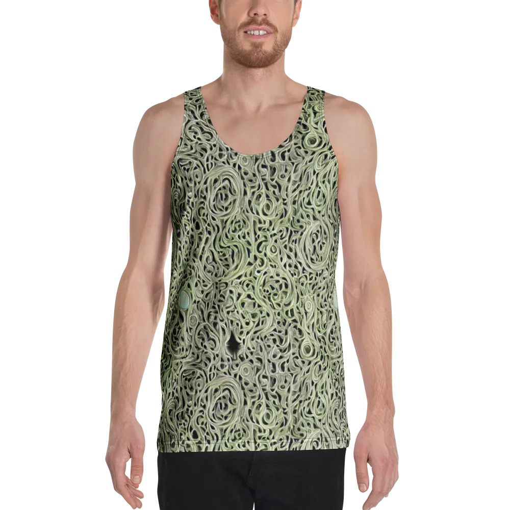 Sage Vortex on Men's Tank Top — Front