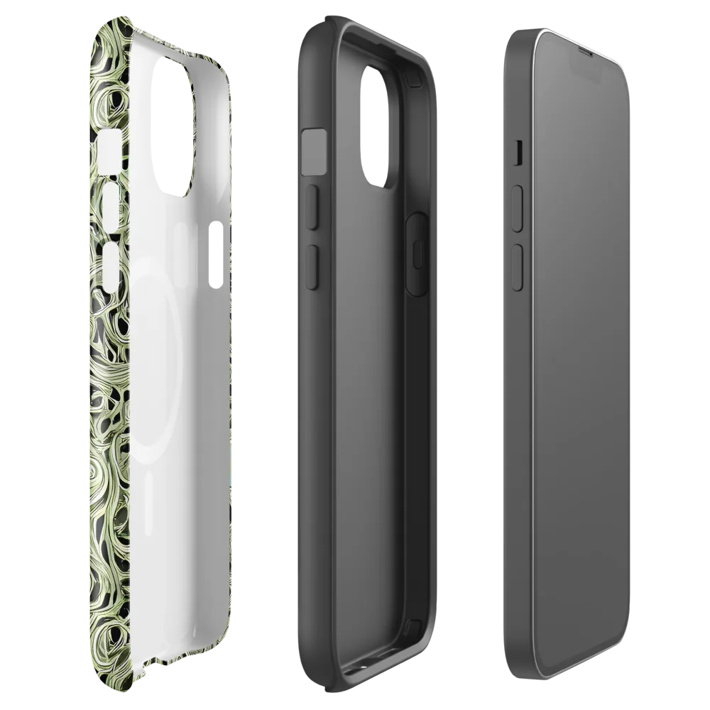 Sage Vortex on MagSafe Tough Case for iPhone® — Front