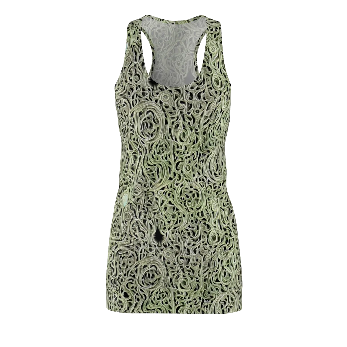 Sage Vortex on Racerback Dress — Front