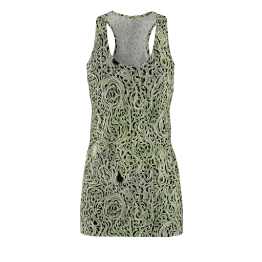 Sage Vortex on a Racerback Dress