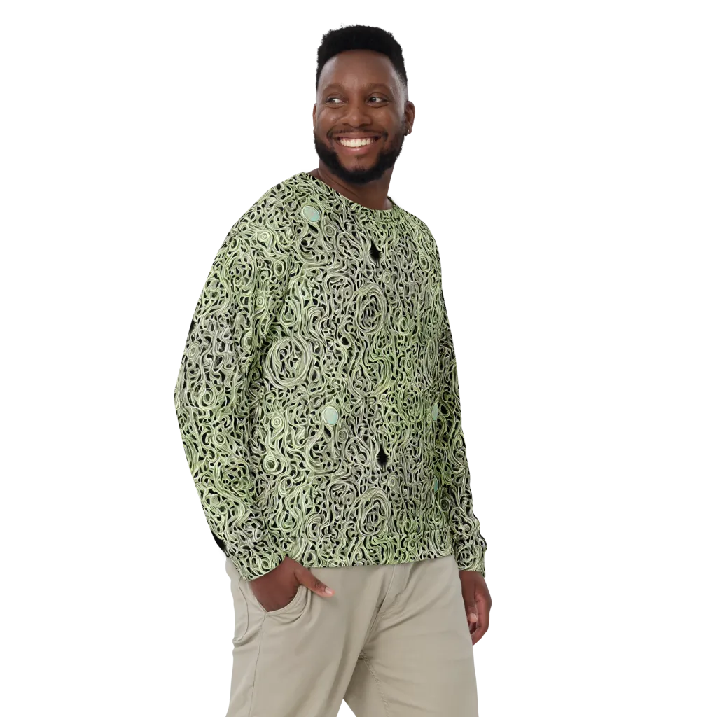 Sage Vortex on Sweatshirt — Front