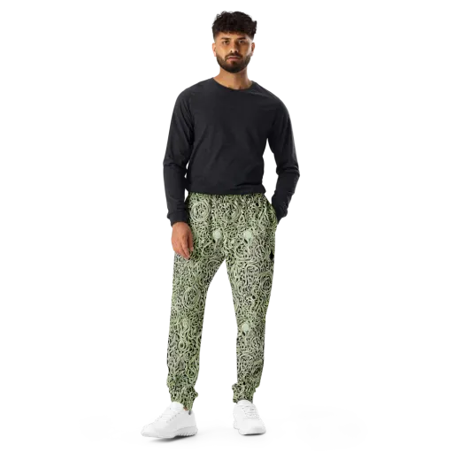 Sage Vortex on a Men's Joggers