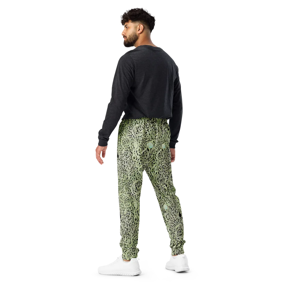 Sage Vortex on Men's Joggers — Back