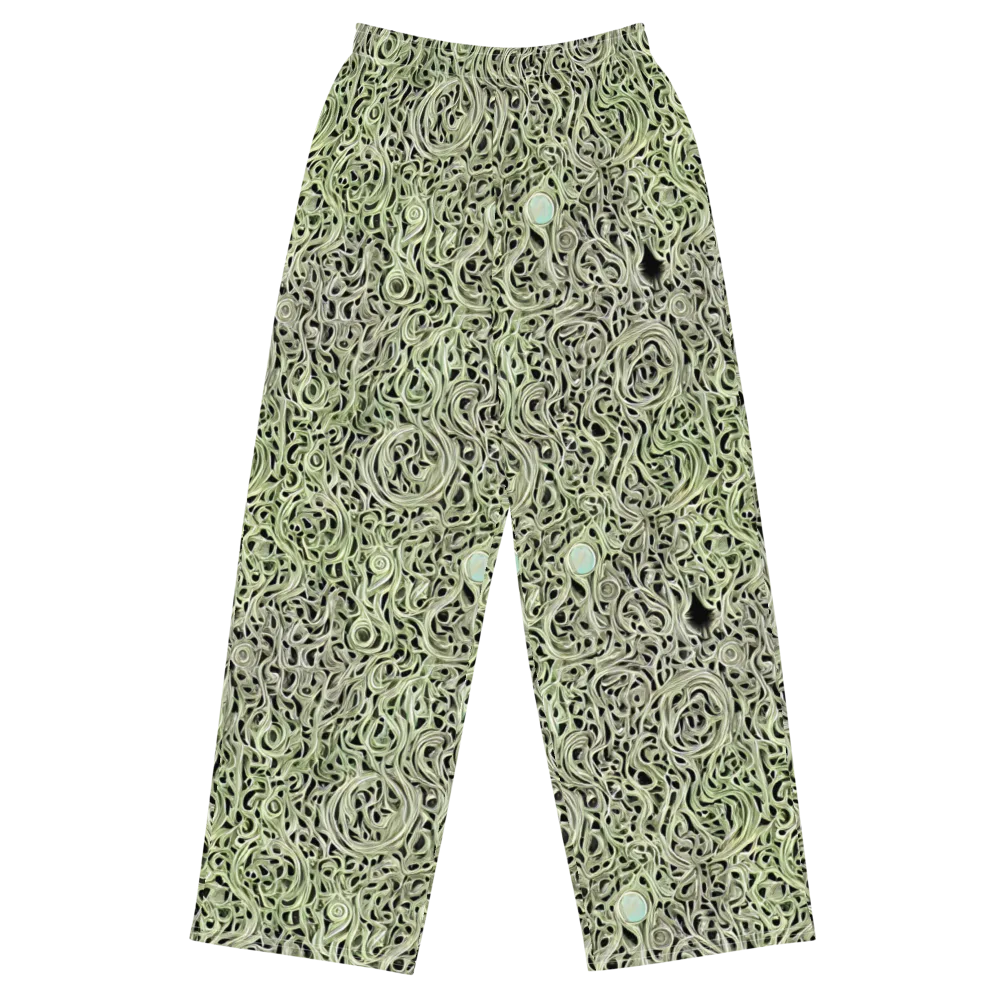 Sage Vortex on Wide-Leg Pants — Front