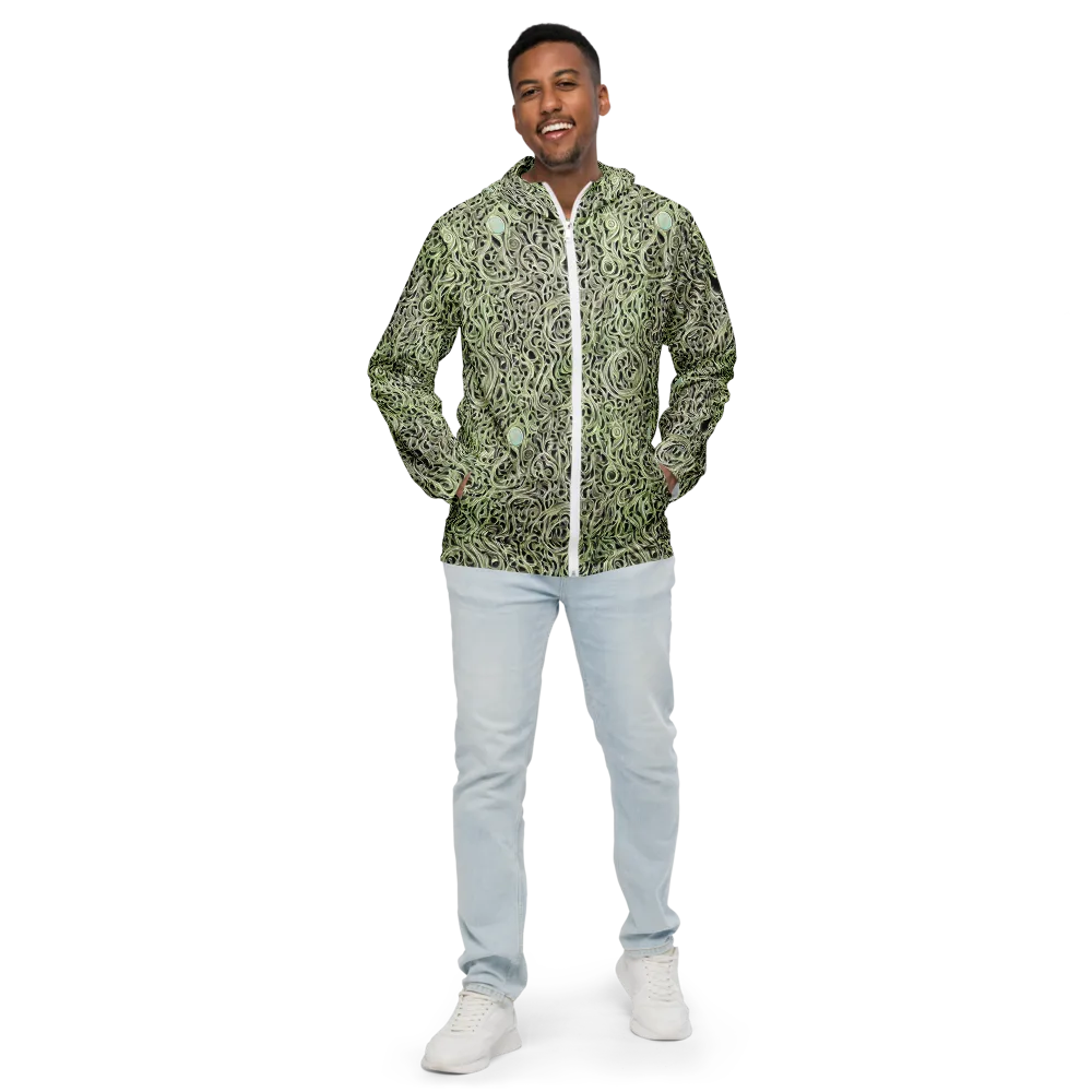 Sage Vortex on Men's Windbreaker — Front