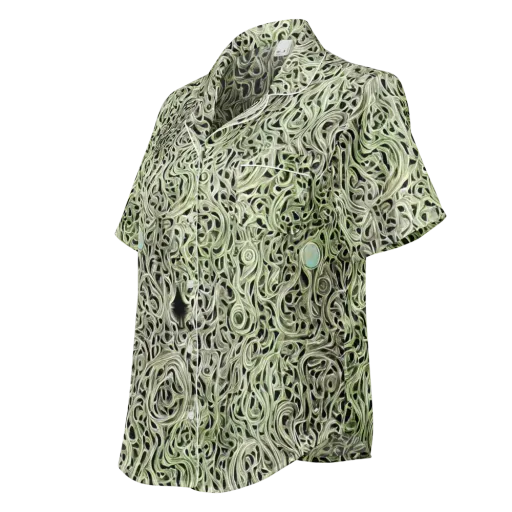 Sage Vortex on a Women's Short Sleeve Pajama Top