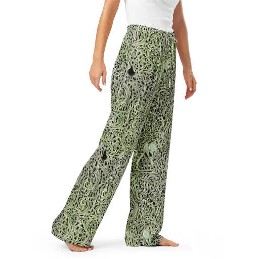 Sage Vortex on a Women's Pajama Pants