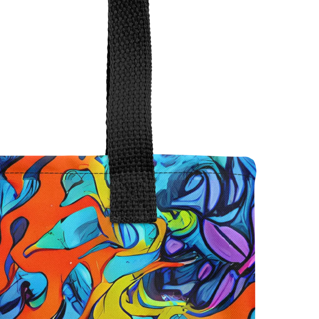 Cobalt Jungle on Tote Bag — Product details