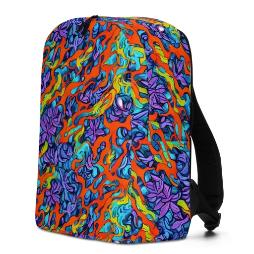 Cobalt Jungle on a Minimalist Backpack