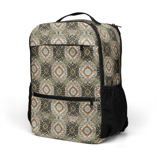 Mosaic Nocturne on a Utility Backpack
