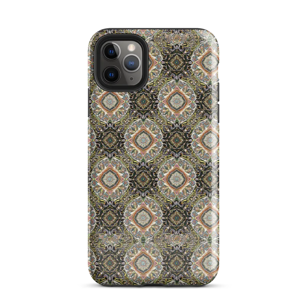 Mosaic Nocturne on Tough Case for iPhone® — Front