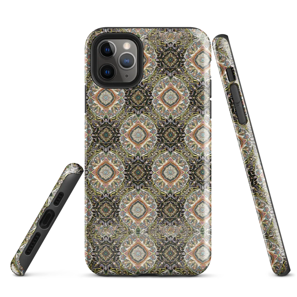 Mosaic Nocturne on Tough Case for iPhone® — Front