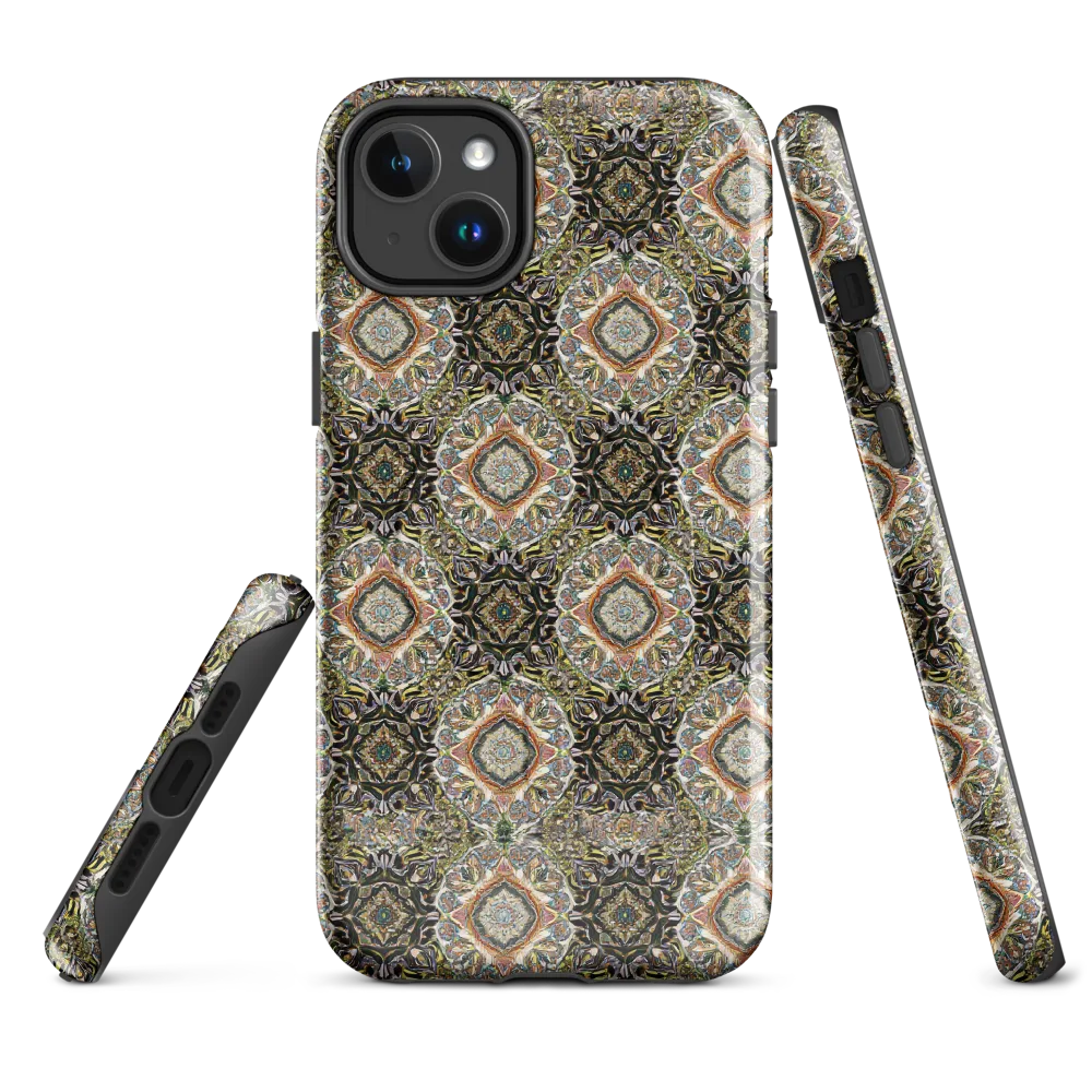 Mosaic Nocturne on MagSafe Tough Case for iPhone® — Front