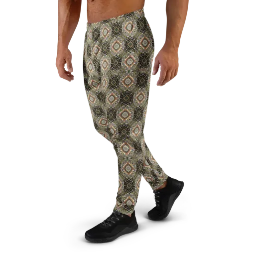 Mosaic Nocturne on a Men's Joggers
