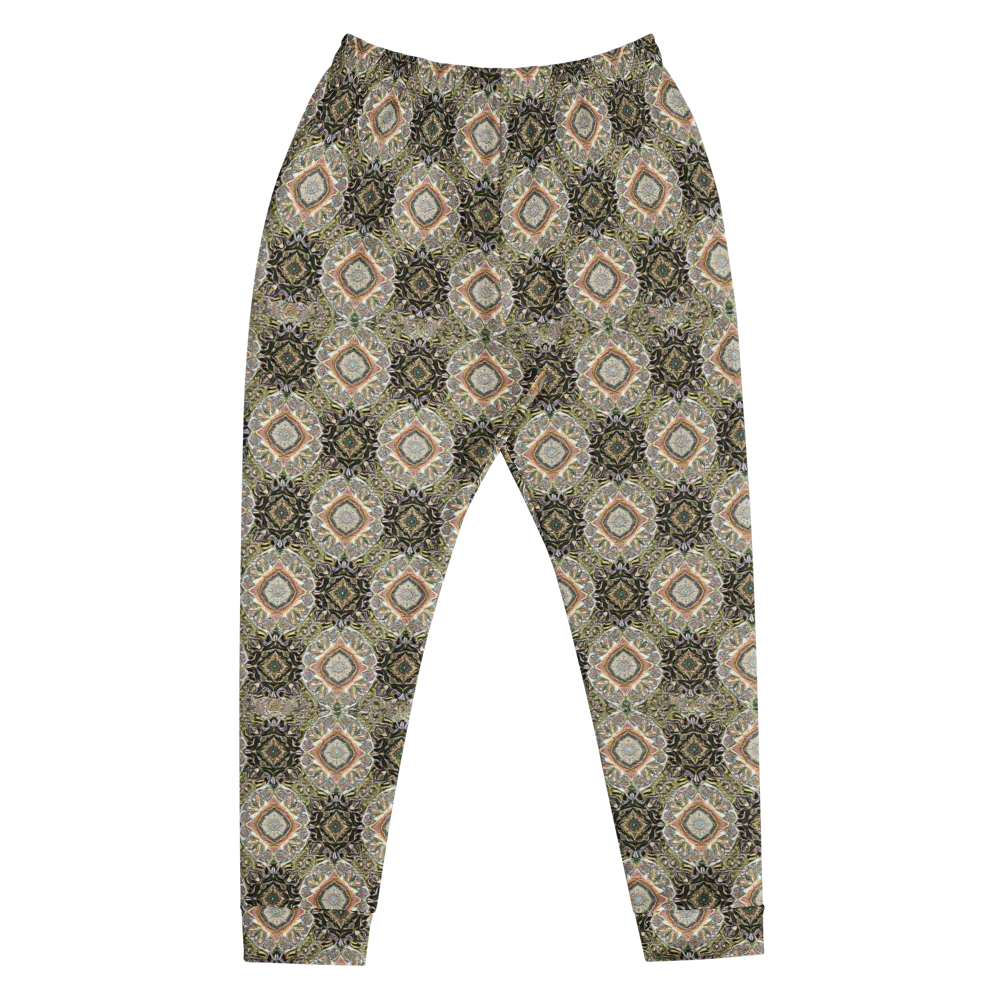 Mosaic Nocturne on Men's Joggers — Front