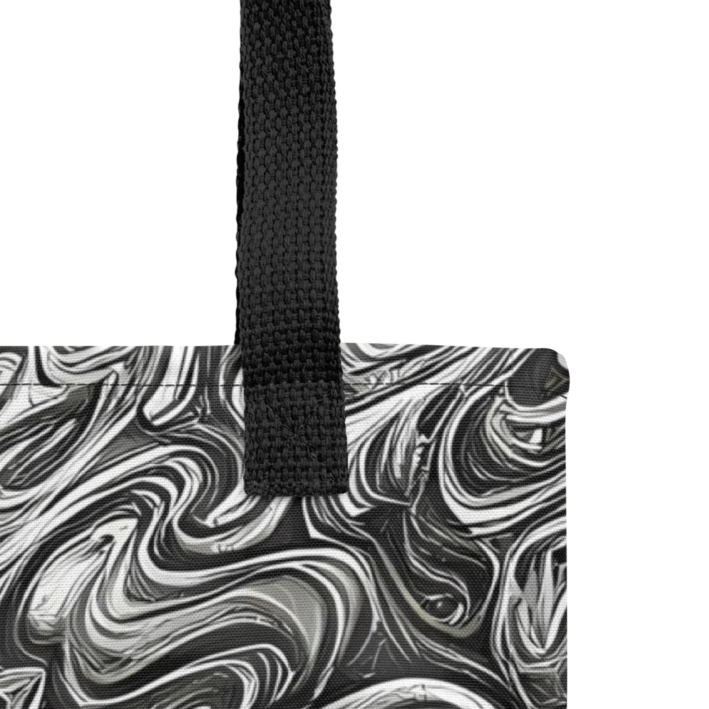 Noir Marble on Tote Bag — Product details