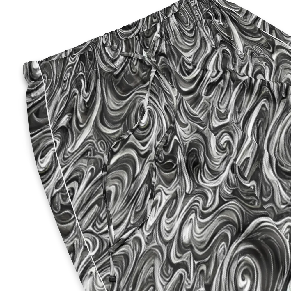 Noir Marble on Women's Pajama Pants — Product details