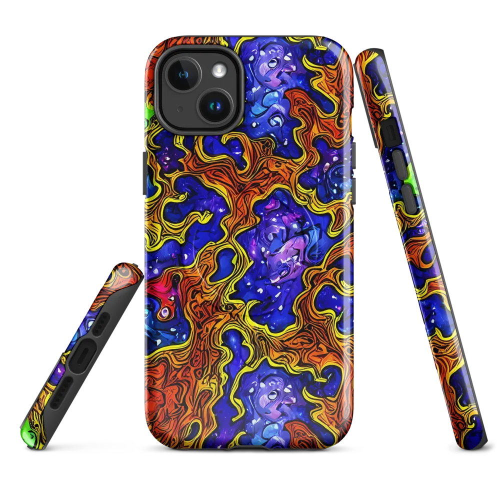 Electric Lava on MagSafe Tough Case for iPhone® — Front
